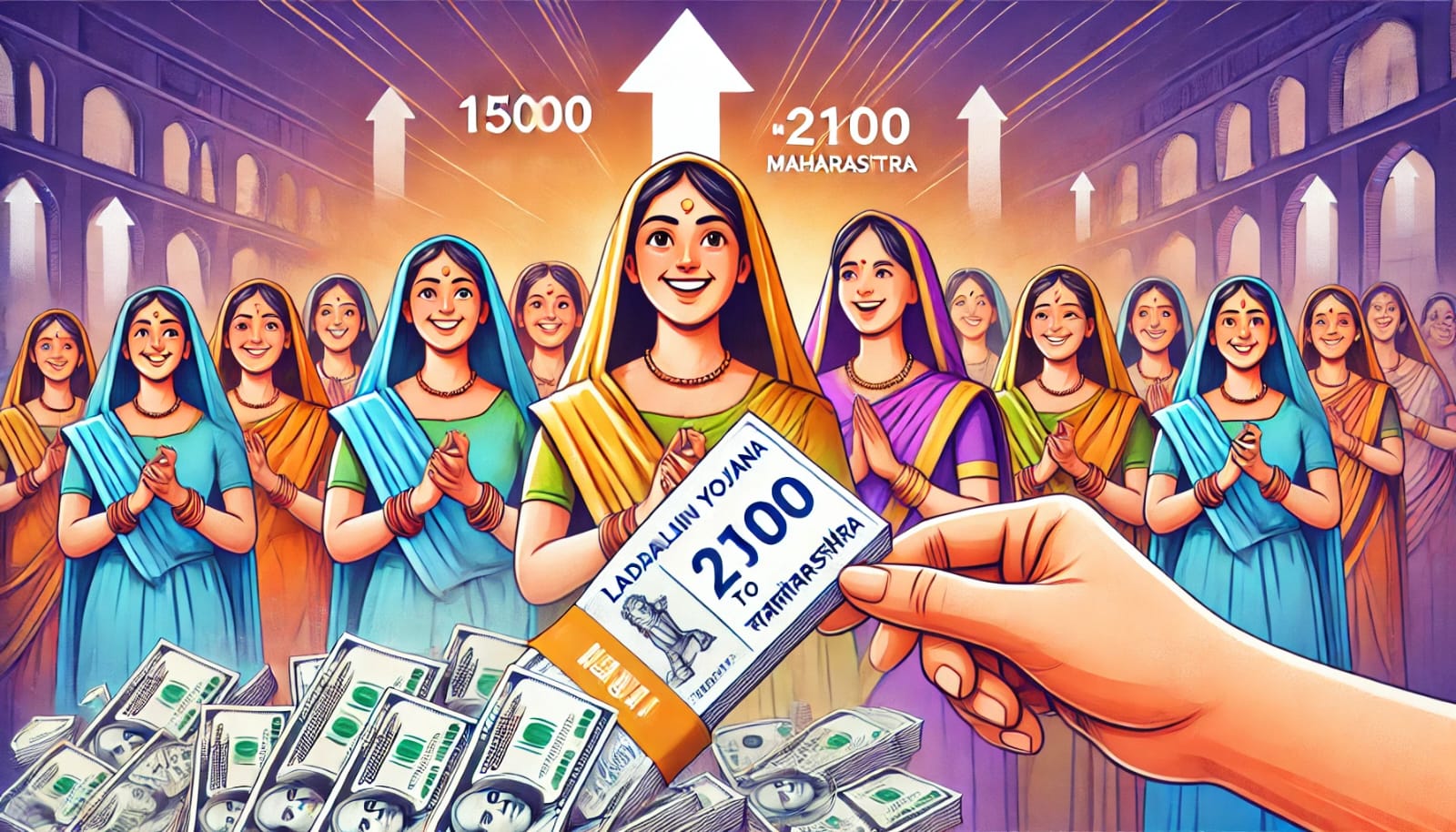 ladli bahin yojana ki kist 1500 se barhakar 2100 rupaye ki